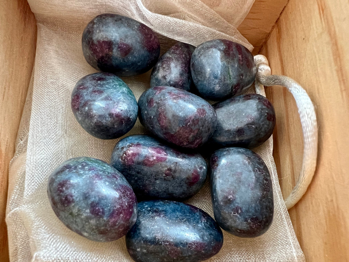 Ruby in Kyanite Tumble – Earth Elements NZ